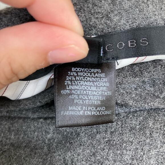 Marc Jacobs Gray Wool Retro Shift Dress - Picture 4 of 6